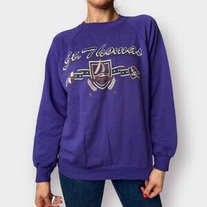 90s Hanes‎ St. Thomas Purple Crewneck size L